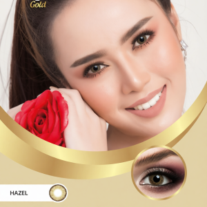 OMEGA GOLD HAZEL CONTACT LENSES